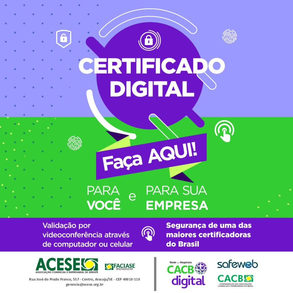 Acese e CACB Digital firmam parceria para a venda de certificados digitais