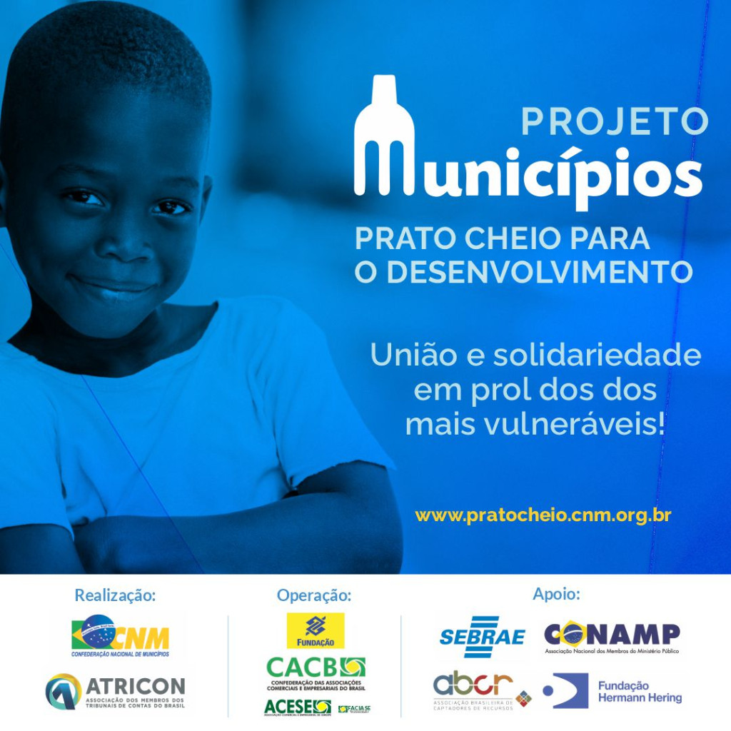 Projeto Municípios Prato Cheio entregará cestas básicas para duas cidades sergipanas